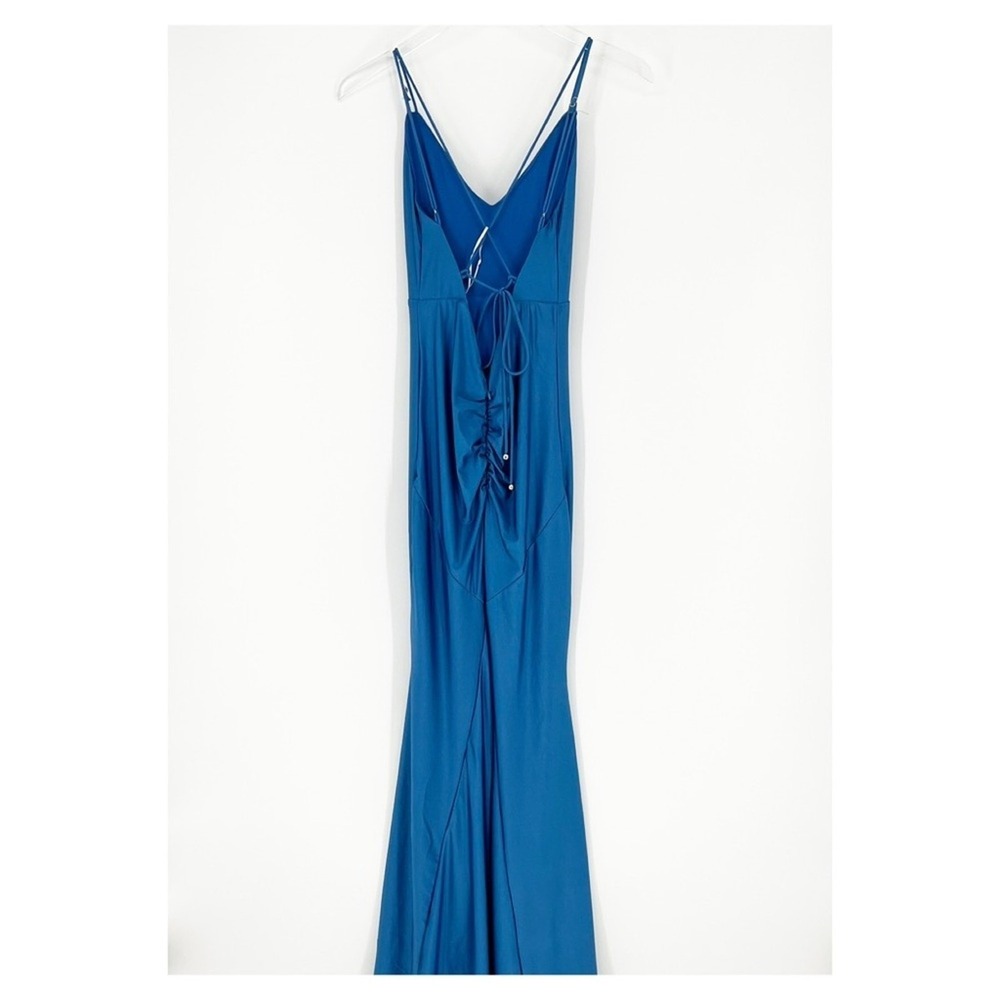 NWT Dear Emilia Forever in a Moment Maxi Dress Women's XS Blue Romantic - Picture 3 of 8